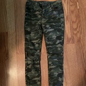 Camo jeans